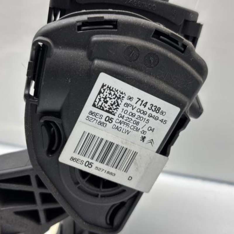 Pedale d'accelerateur PEUGEOT 208 1 Photo n°3