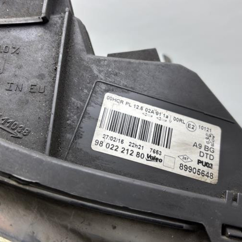 Optique avant principal droit (feux)(phare) PEUGEOT 208 1 Photo n°5