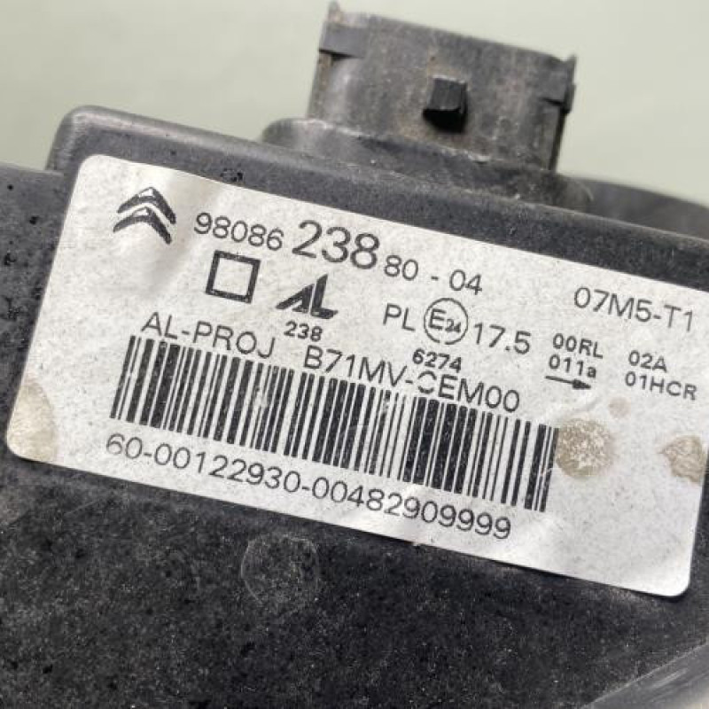 Optique avant principal gauche (feux)(phare) CITROEN C4 2 Photo n°4