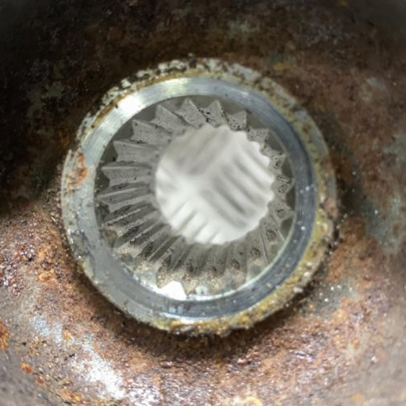 Pivot de moyeu avant droit PEUGEOT 208 1 Photo n°2