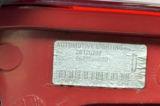 Feu arriere principal droit (feux) PEUGEOT 5008 1