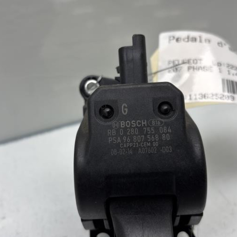 Pedale d'accelerateur PEUGEOT 207 Photo n°3