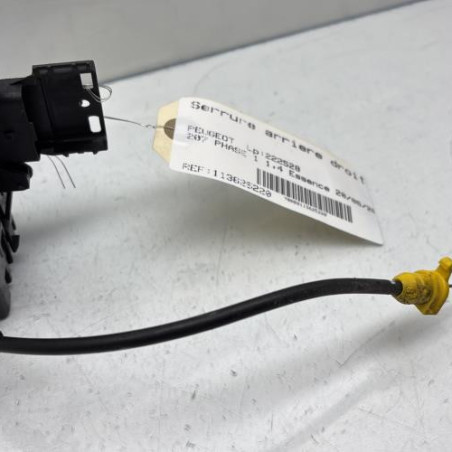 Serrure arriere droit PEUGEOT 207