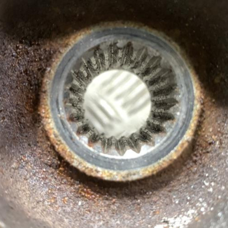 Pivot de moyeu avant gauche PEUGEOT 208 1 Photo n°2