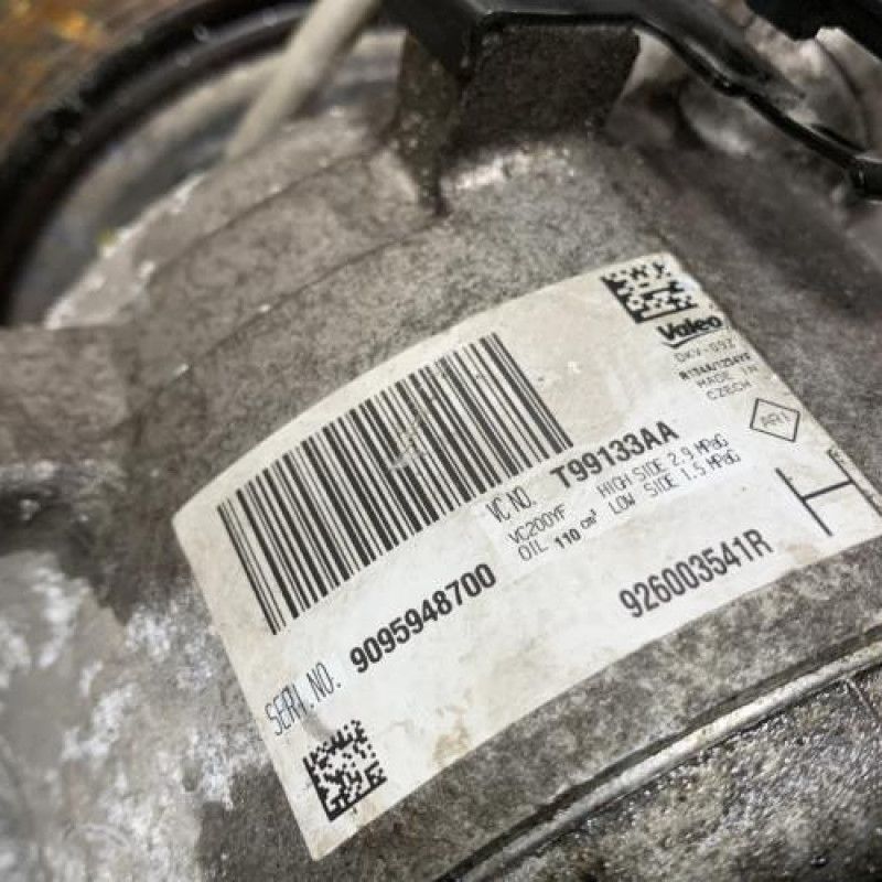 Compresseur clim DACIA SANDERO 2 Photo n°1