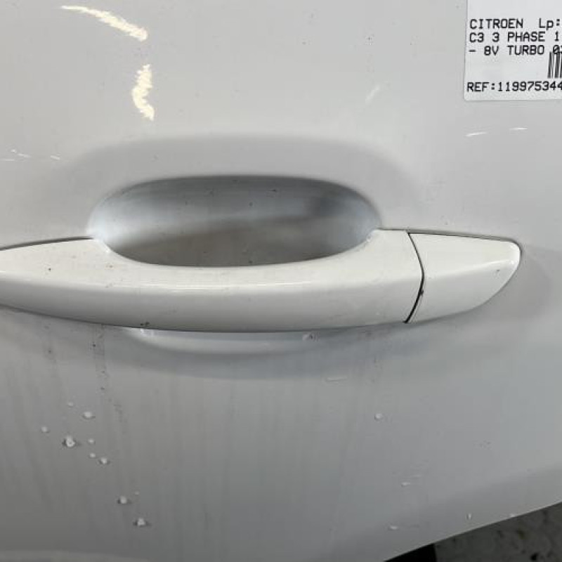 Porte arriere gauche CITROEN C3 3 Photo n°2