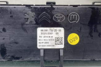 Commande chauffage OPEL VIVARO 3