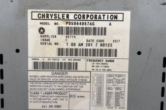 Autoradio d'origine JEEP PATRIOT