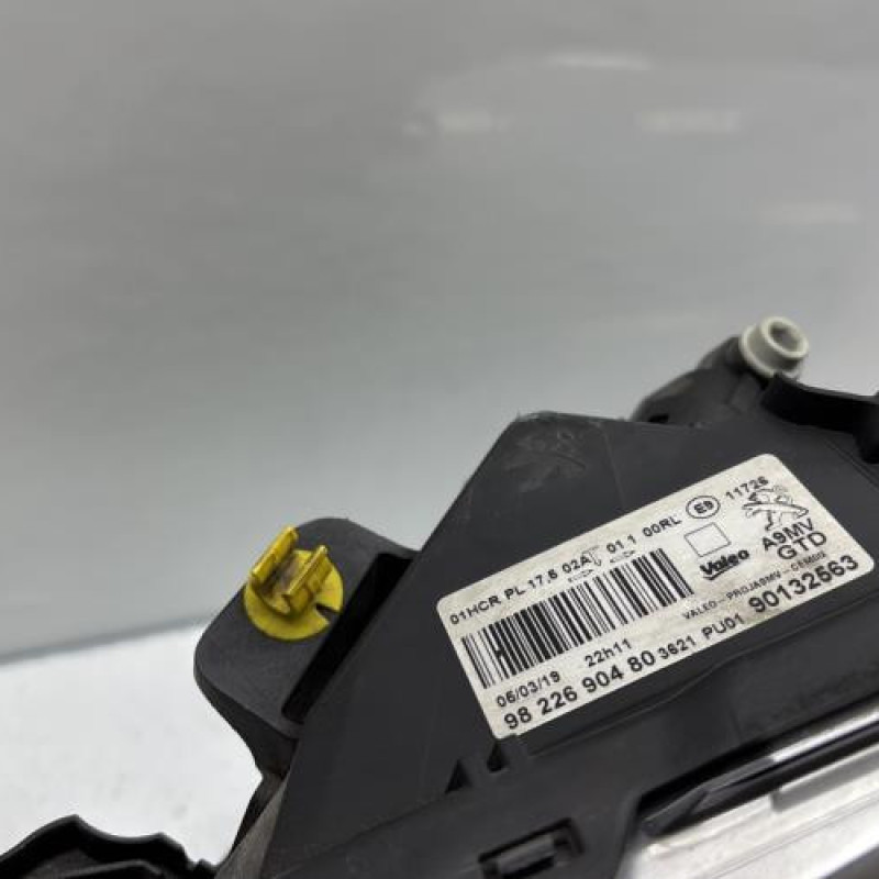 Optique avant principal gauche (feux)(phare) PEUGEOT 208 1 Photo n°5