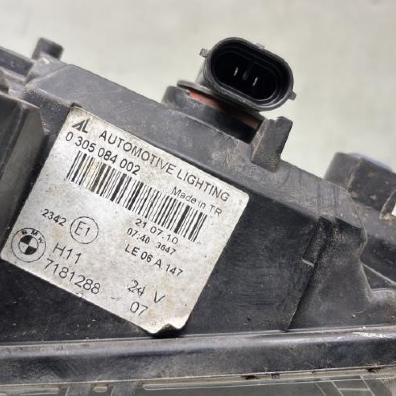 Anti brouillard droit (feux) BMW SERIE 1 E81 Photo n°4