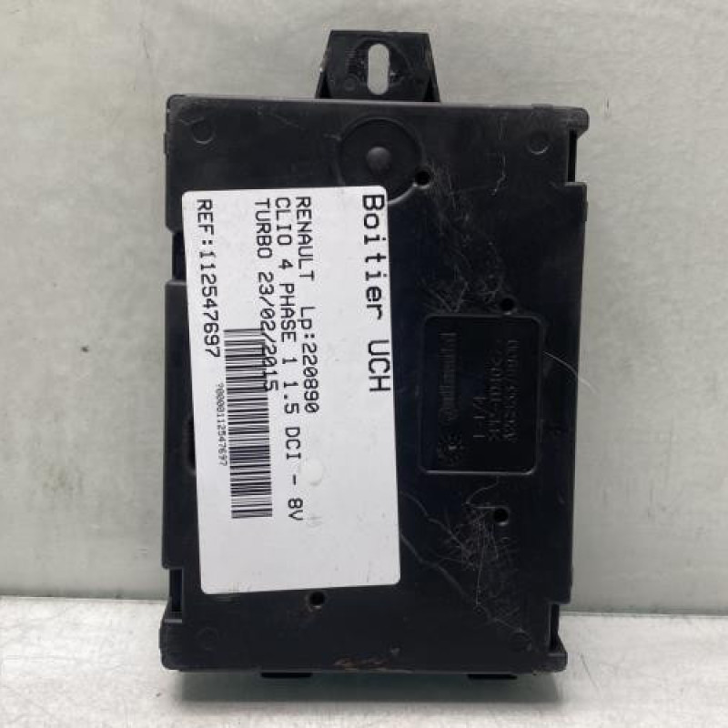 Boitier UCH RENAULT CLIO 4 Photo n°5