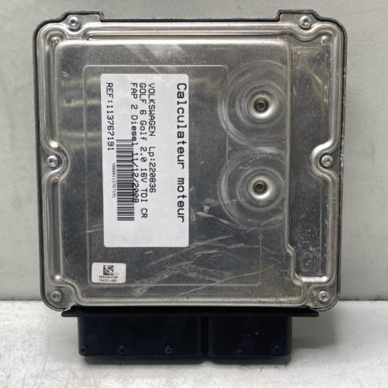 Calculateur moteur VOLKSWAGEN GOLF 6 Photo n°3
