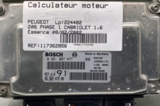 Calculateur moteur PEUGEOT 206 Photo n°1