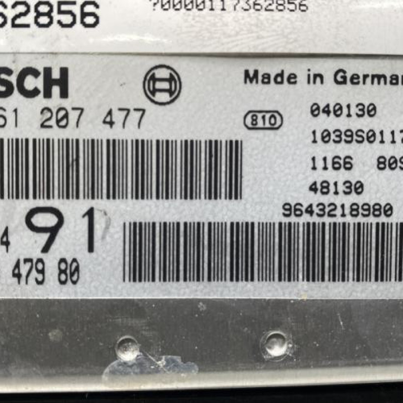 Calculateur moteur PEUGEOT 206 Photo n°2