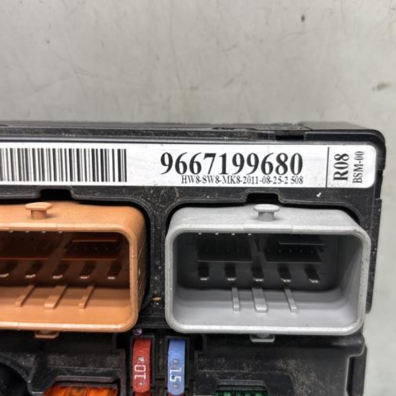 Boitier servitude moteur (BSM) PEUGEOT 207 Photo n°2