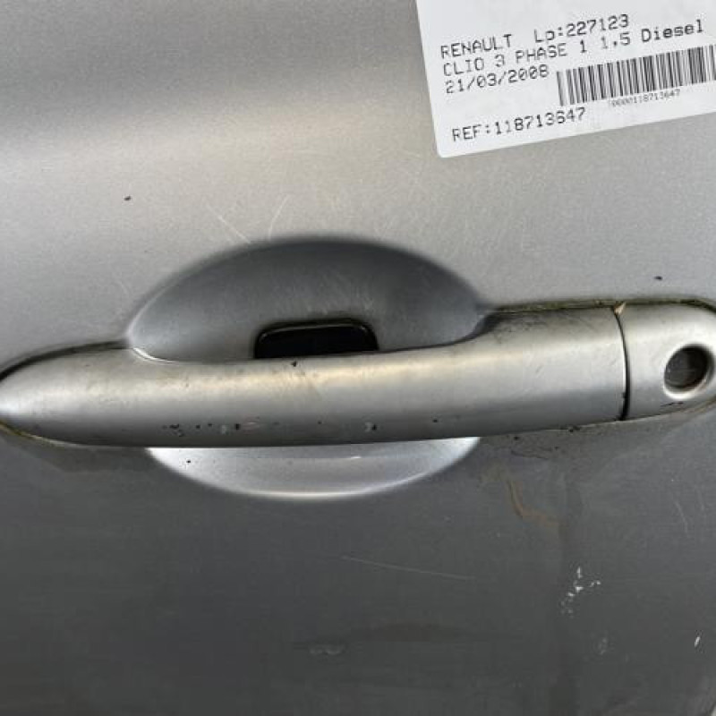Porte avant gauche RENAULT CLIO 3 Photo n°2