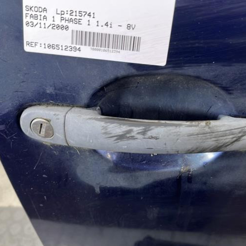 Porte avant droit SKODA FABIA 1 Photo n°2