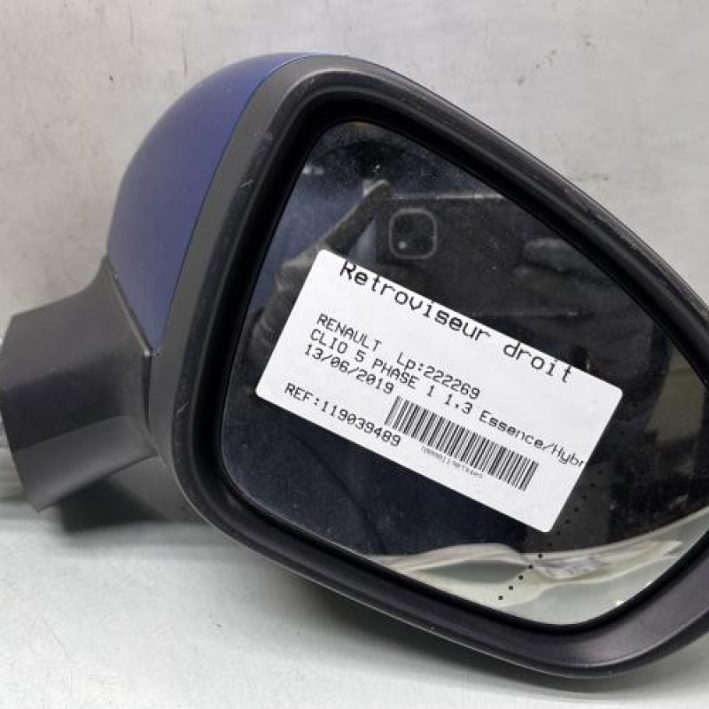 Retroviseur droit RENAULT CLIO 5 Photo n°1