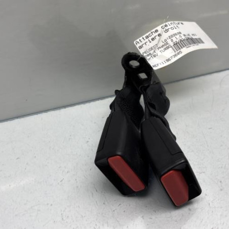 Attache ceinture arriere droit PEUGEOT 208 1 Photo n°1