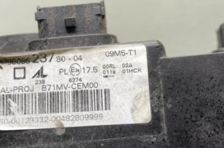Optique avant principal droit (feux)(phare) CITROEN C4 2