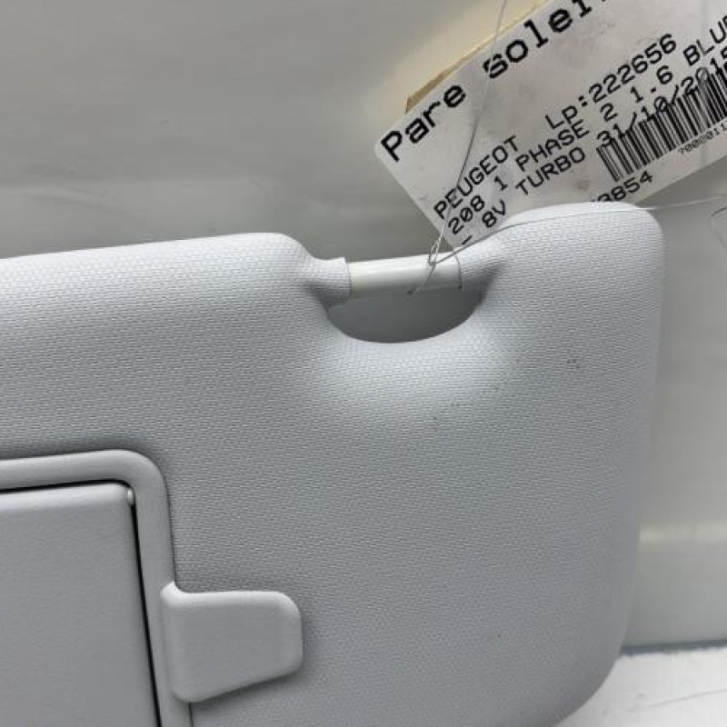 Pare soleil gauche PEUGEOT 208 1 Photo n°2