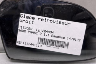 Glace retroviseur droit CITROEN SAXO Photo n°1