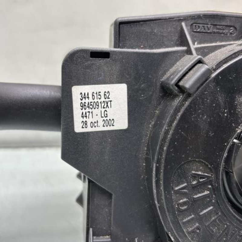 Com (Bloc Contacteur Tournant+Commodo Essuie Glace+Commodo Phare) PEUGEOT 206 Photo n°5