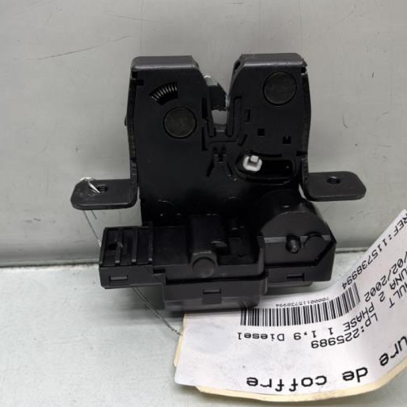 Serrure de coffre RENAULT LAGUNA 2 Photo n°2