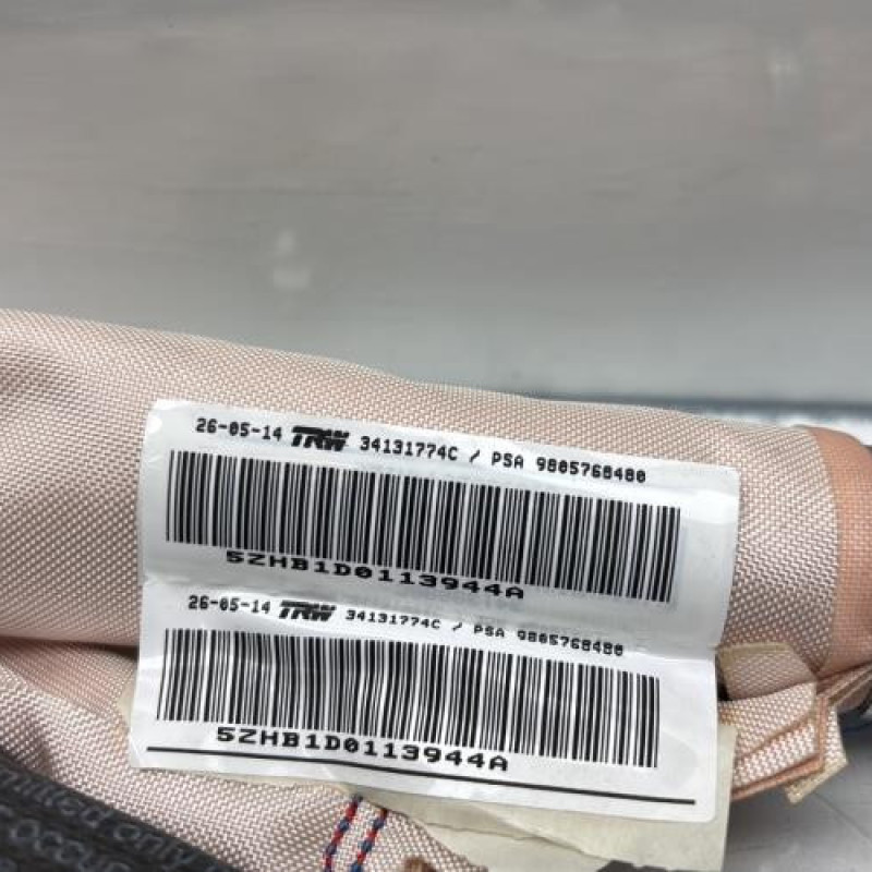 Air bag rideau gauche PEUGEOT 308 2 Photo n°4