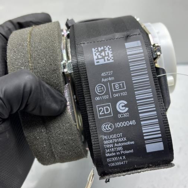 Ceinture arriere droit PEUGEOT 308 2 Photo n°3
