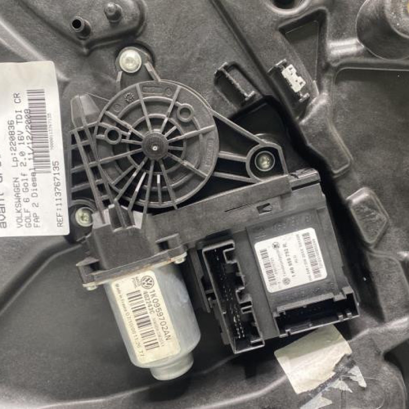 Leve vitre electrique avant droit VOLKSWAGEN GOLF 6 Photo n°2