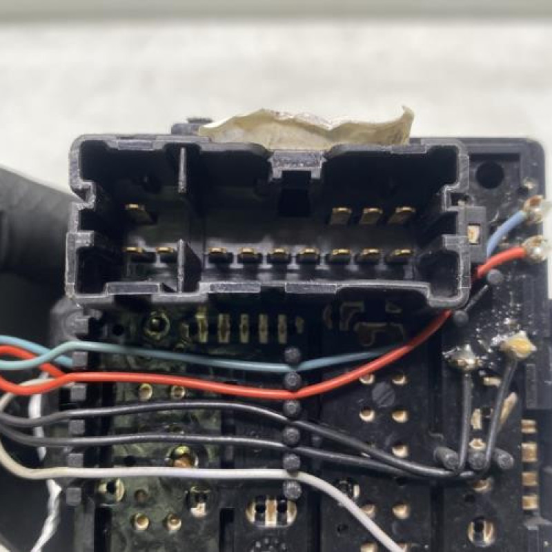 Commodo d'essuie glaces RENAULT CLIO 4 Photo n°3