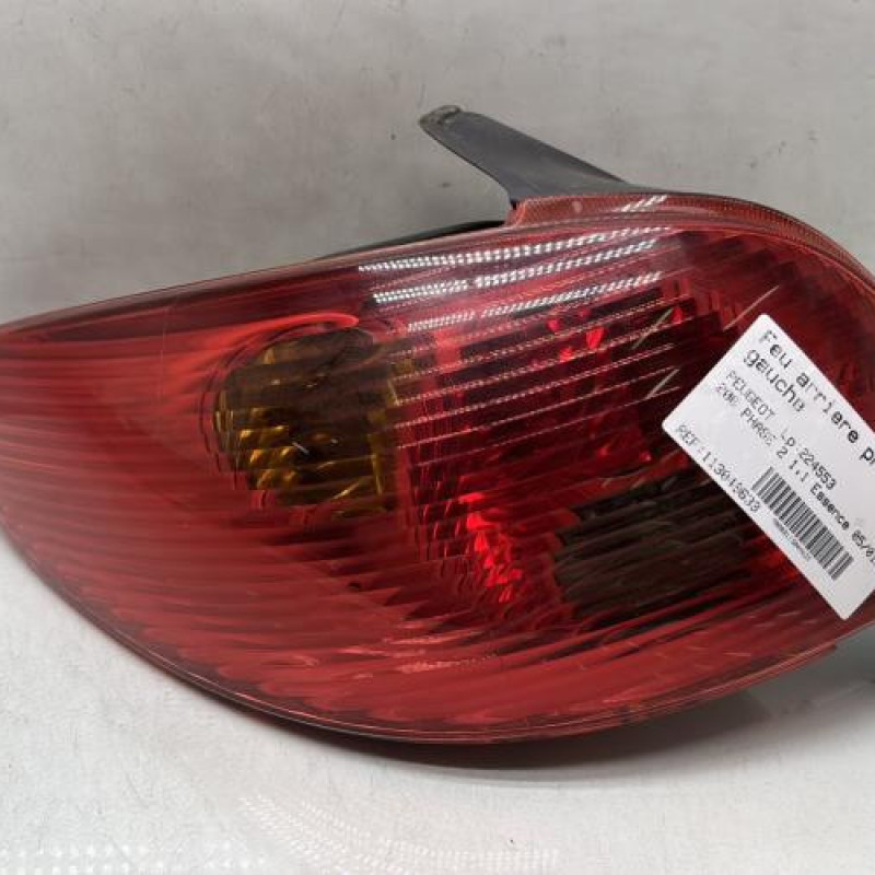 Feu arriere principal gauche (feux) PEUGEOT 206 Photo n°1