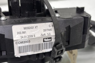 Com (Bloc Contacteur Tournant+Commodo Essuie Glace+Commodo Phare) PEUGEOT 407