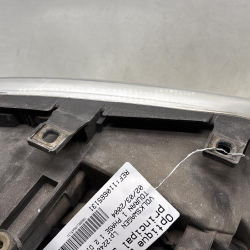 Optique avant principal gauche (feux)(phare) VOLKSWAGEN TOURAN 1 Photo n°3