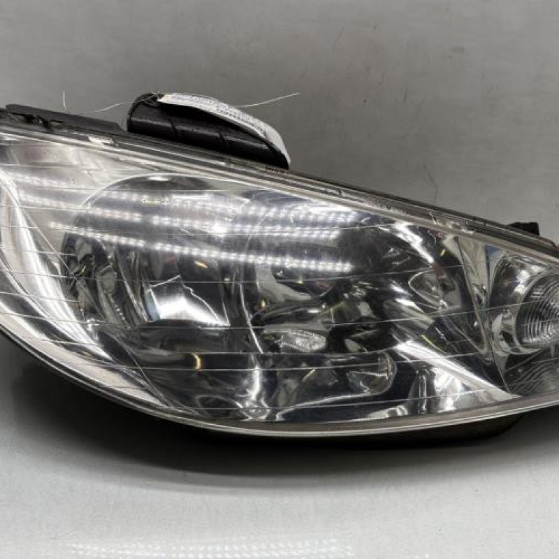 Optique avant principal droit (feux)(phare) PEUGEOT 206 Photo n°1