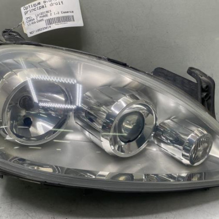 Optique avant principal droit (feux)(phare) OPEL CORSA C Photo n°1