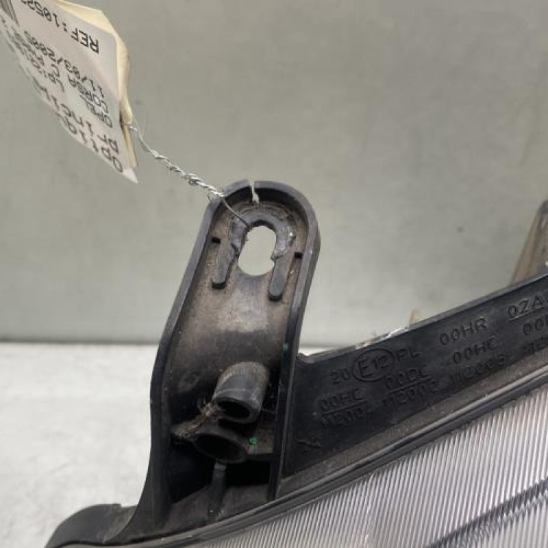 Optique avant principal gauche (feux)(phare) OPEL CORSA C Photo n°2