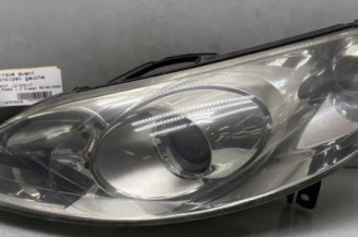 Optique avant principal gauche (feux)(phare) PEUGEOT 407 Photo n°1