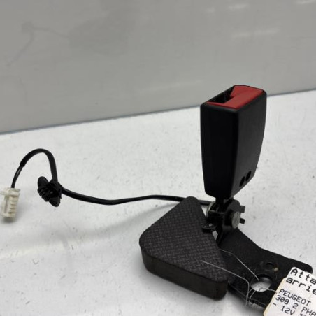 Attache ceinture arriere gauche PEUGEOT 308 2 Photo n°1