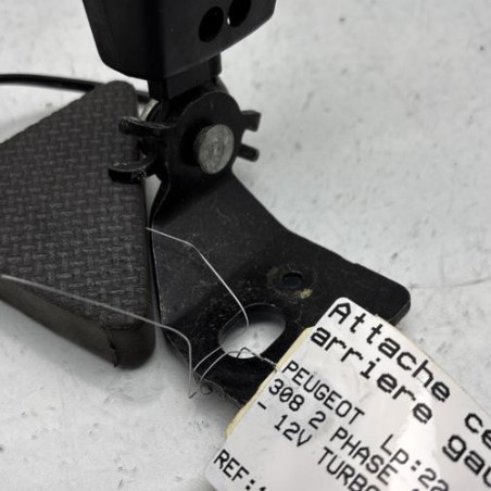 Attache ceinture arriere gauche PEUGEOT 308 2