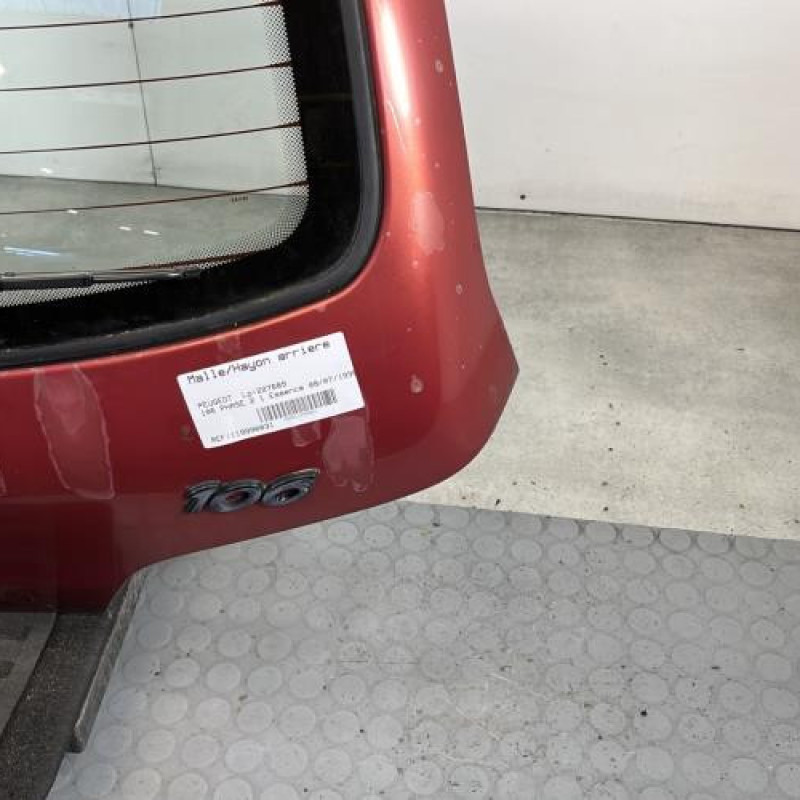 Malle/Hayon arriere PEUGEOT 106 Photo n°4