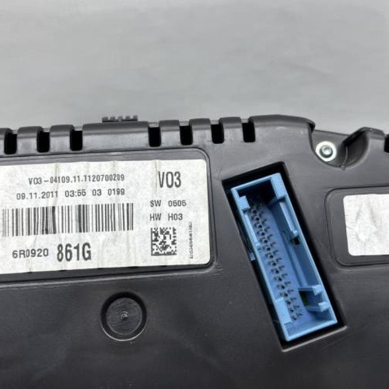 Compteur VOLKSWAGEN POLO 5 Photo n°6