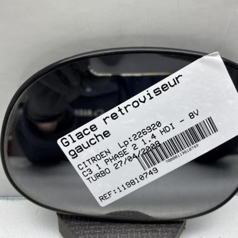Glace retroviseur gauche CITROEN C3 1 Photo n°1