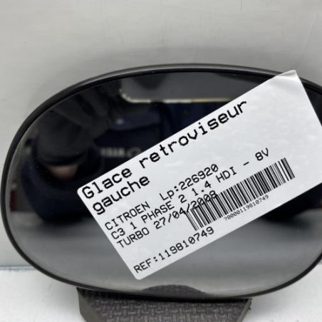 Glace retroviseur gauche CITROEN C3 1 Photo n°1