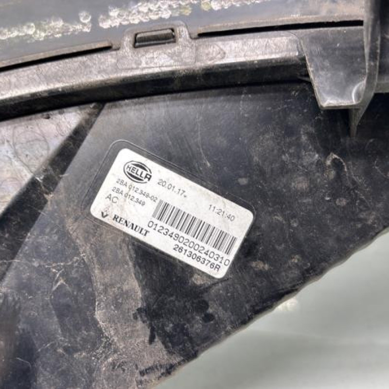 Optique avant secondaire droit (feux)(clignotant) RENAULT MEGANE 4 Photo n°3