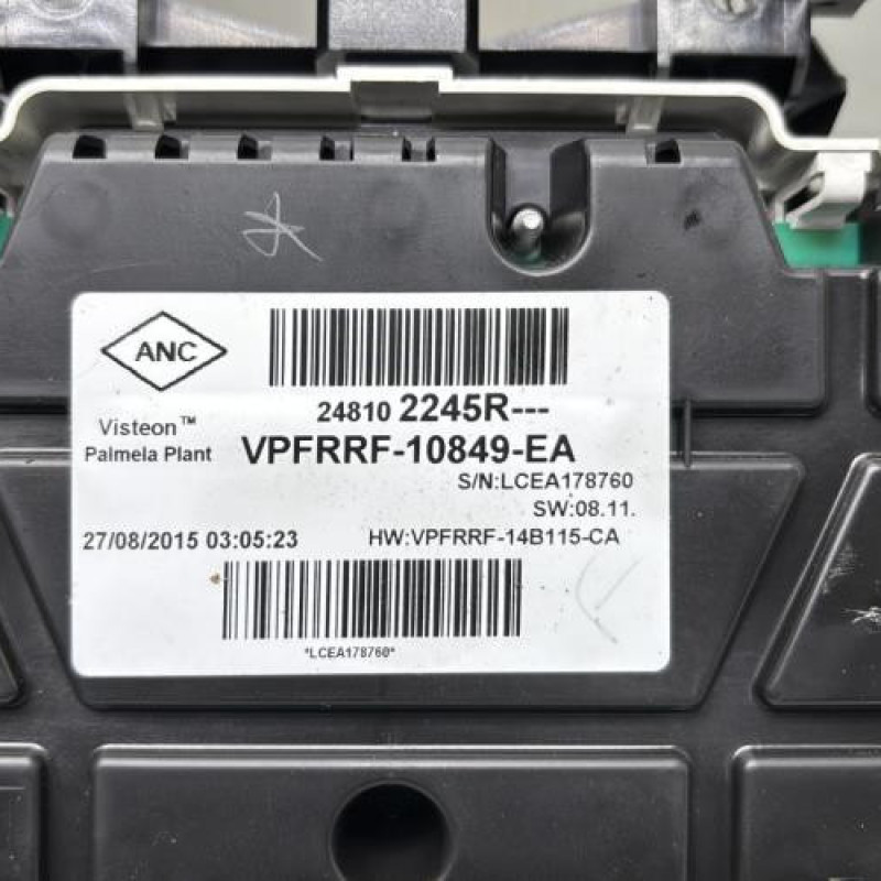 Compteur RENAULT CLIO 4 Photo n°3