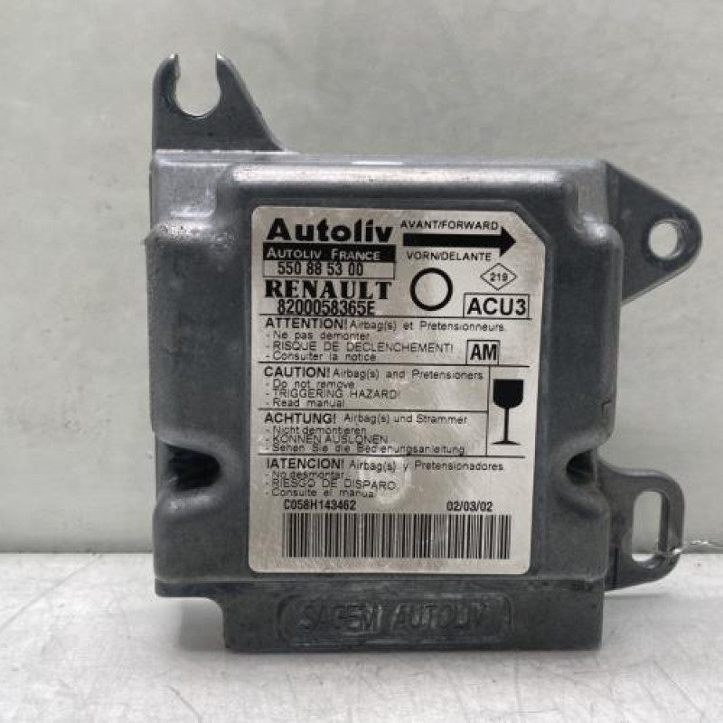 Boitier air bag RENAULT TWINGO 1 Photo n°1