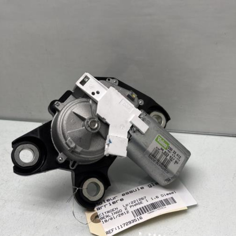 Moteur essuie glace arriere CITROEN BERLINGO 2 Photo n°2