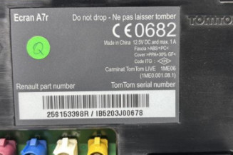 Ecran GPS RENAULT GRAND SCENIC 3